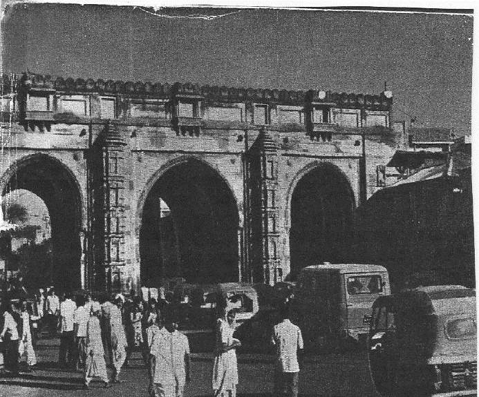 The three gates of Ahmedabad c. 1980. Source: Robin Boyd